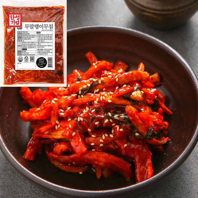 한성기업 무말랭이무침, 1kg, 1개