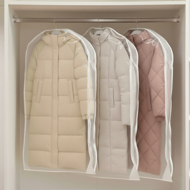 모노피커 패딩 정리 옷걸이형 압축팩, 1개, 3개입