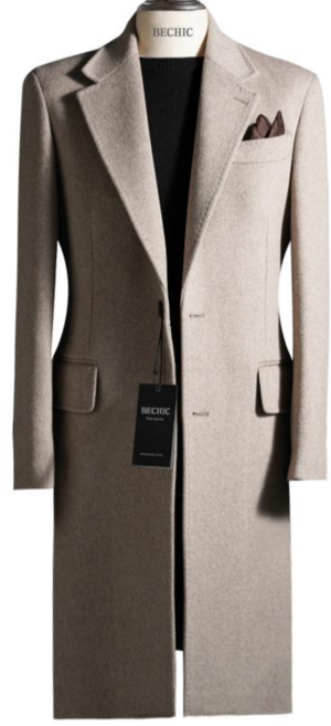 비시크 루벤즈 캐시미어 울 코트