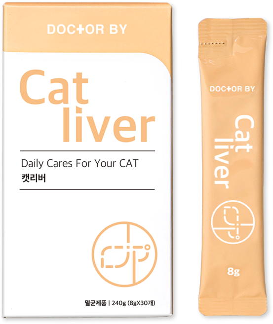 닥터바이 캣 영양제, 30회분, 심장/간, 1세트
