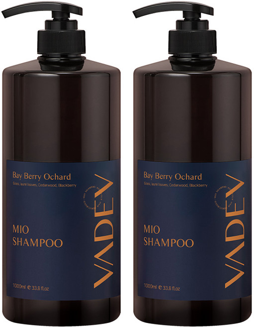 바디브 미오 퍼퓸샴푸 베이 베리 오차드, 2개, 1L