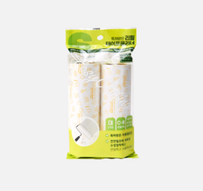 싹지움 이지커팅 테이프클리너 대형 리필 10개입, 1개