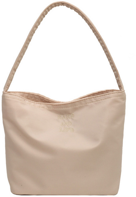 자칠 여성 미니 토트백 레터링 숄더백 (가벼운 데일리 크로스백) / 심플한 캐주얼 패션