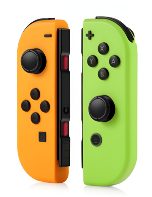 닌텐도 스위치 및 OLED 호환 조이콘, 오렌지+라임, 1세트, HS-SW506