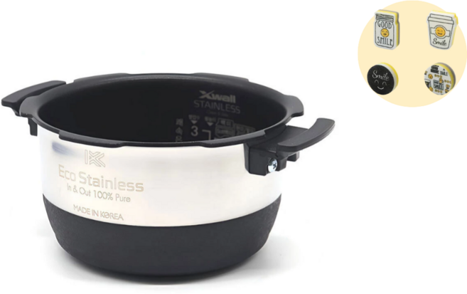 쿠쿠 내솥 CRP-KHTS1060FD + 스마일 수세미 랜덤 1종 세트, 1개, 내솥+스마일 수세미 랜덤 1종