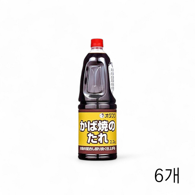 대량 일본 장어구이양념 2200gX6 업소 소스 민물 바다, 2.2kg, 1개