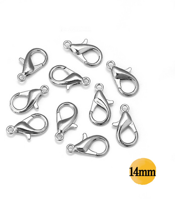 랍스터 고리 연결 고리 50개입, 1개, 14mm