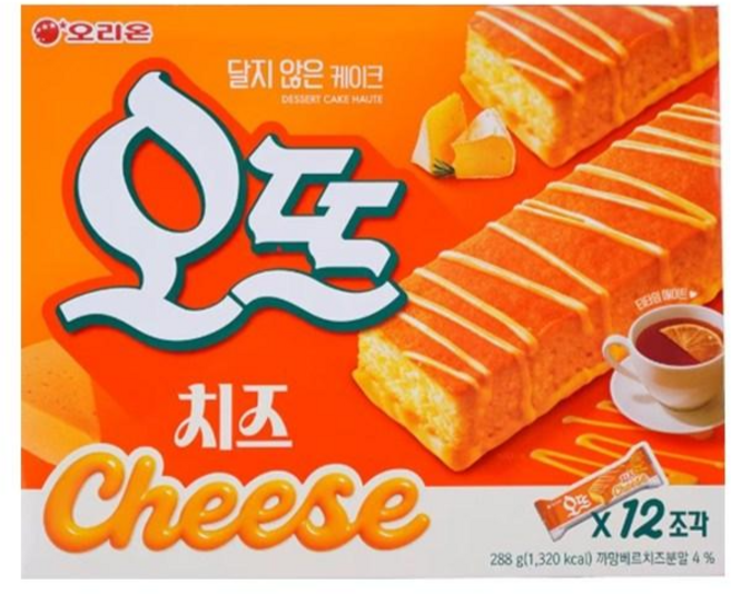 오리온 진한 디저트 케익 오뜨 치즈, 288g, 1개