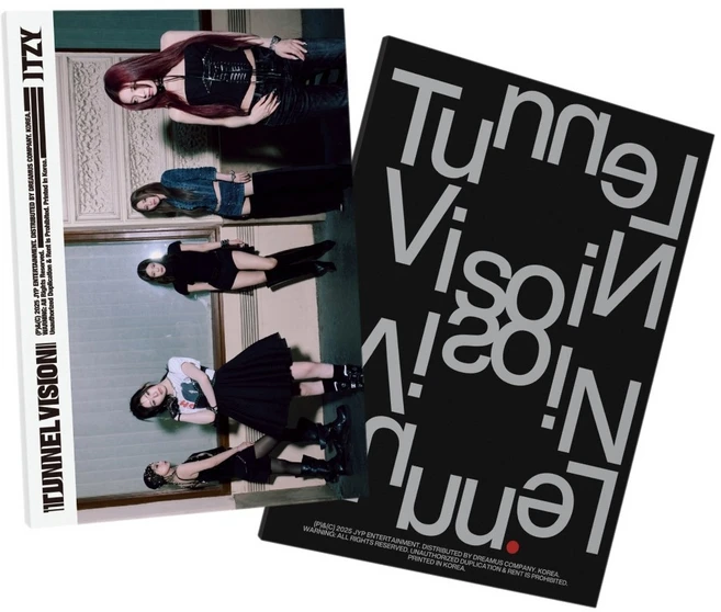(2종세트) 있지 앨범 ITZY 미니11집 TUNNEL VISION 터널 비전 [A ver.+B ver.] - 쿠팡