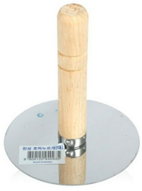 천성 나무 손잡이 호떡 누르개, 2개