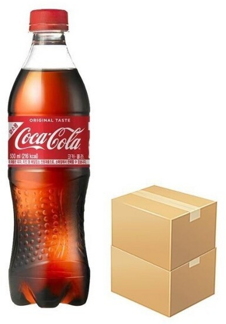 코카콜라, 1개, 500ml