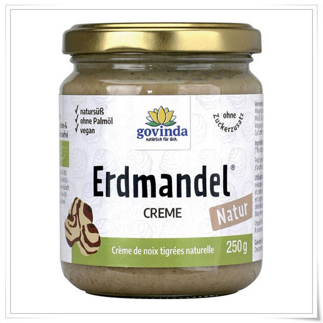 GOVINDA 고빈다 타이거넛 크림, 4개, 250g