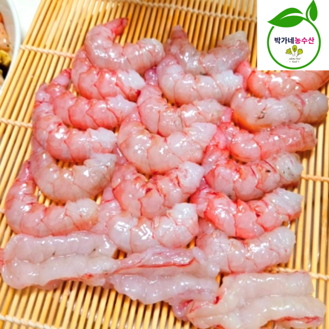 여수 자연산 횟감용 달마새우회 제철 생물 새우, 1개, 여수[급냉] 달마새우1kg(60미내외)