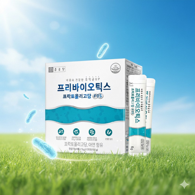 프로바이오틱스 유산균 프락토올리고당 아연 에프오엑스 장내 유익균 증식 및 배변활동에 도움, 1박스