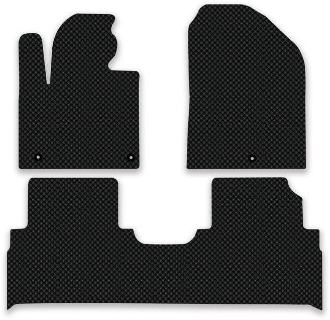 DXSOAUTO 올뉴 쏘렌토 전용 3D 엠보싱 차세대 고무매트 1열2열 세트 (2014~2020.2) 더뉴 쏘렌토 호환가능, 블랙, 131_1올뉴쏘렌토