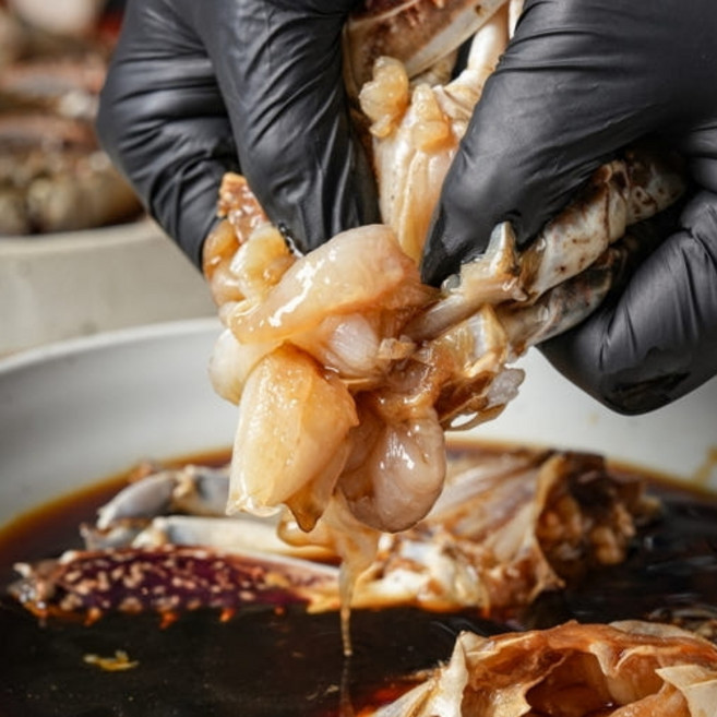신사꽃게당 순살간장게장 꽃게살 꽃게장, 1개, 180g