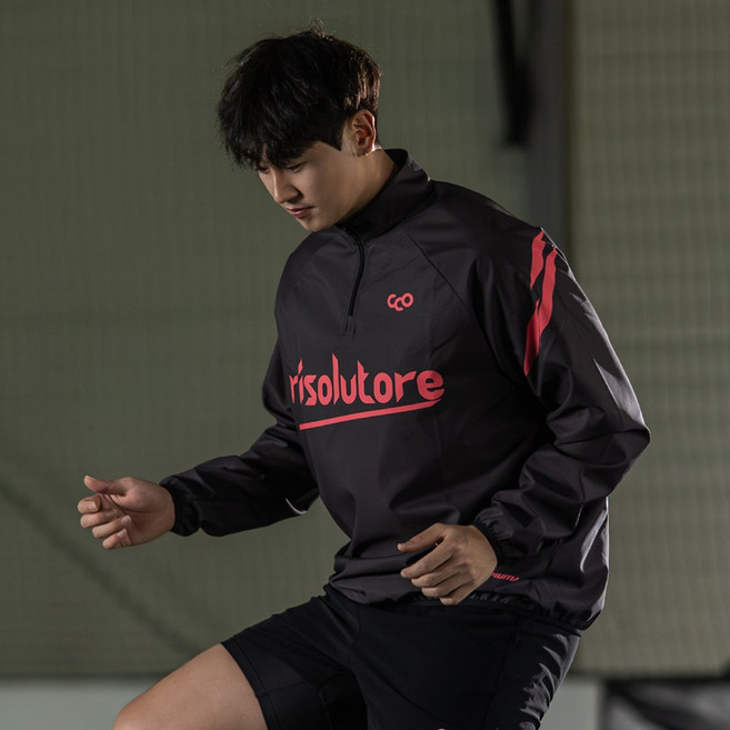 칼치오 피엘로7 축구바람막이 축구유니폼 풋살 축구 트레이닝복 축구자켓 하프집업탑 축구트레이닝탑 축구복