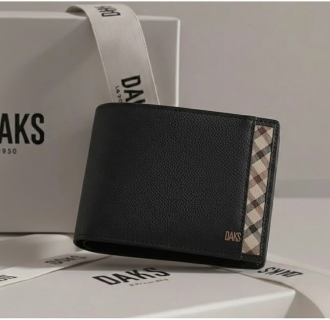 닥스 CLASSIC CHECK 사피아노 남성 반지갑 (선물포장)