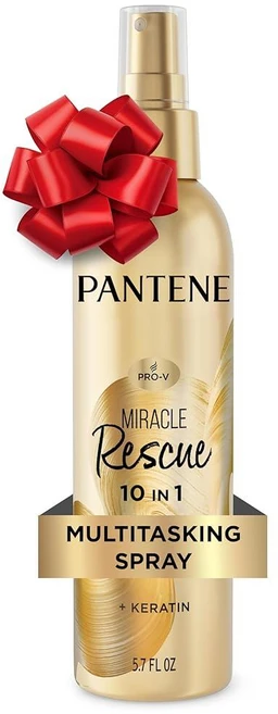Pantene Miracle Rescue 10in1 멀티태스킹 스프레이 - 열 보호 엉킴 제거 손상 건조한 모발 복구 광택 향상 케라틴 및 프로 비타민 B5가 함유된, Pantene Miracle Rescue 10in1 멀 - 쿠팡