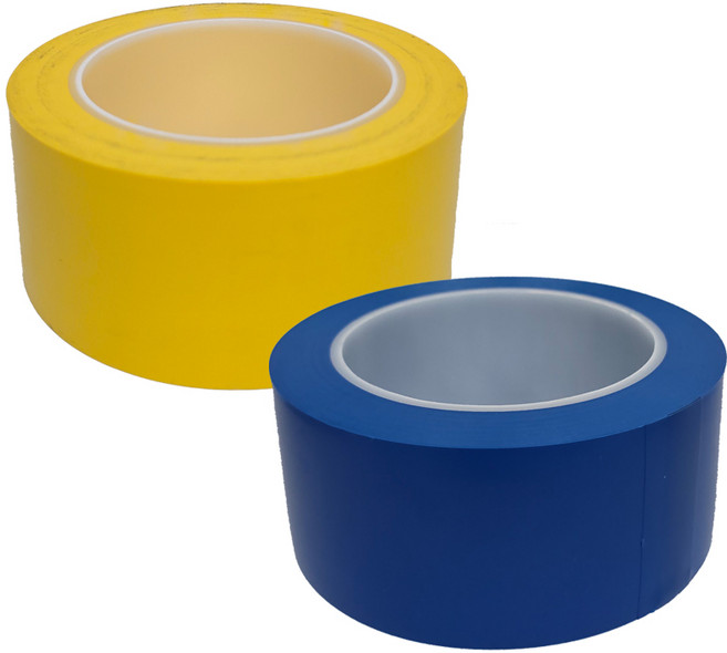 바닥라인테이프 48mm*33m 2개입(노랑/청색)각1개씩