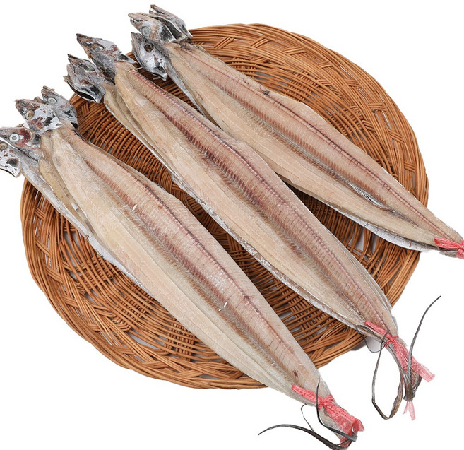 제주 반건조 갈치 (특 대 중) 국내 제주산 건갈치 업소용 도매 반건조갈치 절단 풀치 칼치, 1.6kg (중자 20마리), 1개