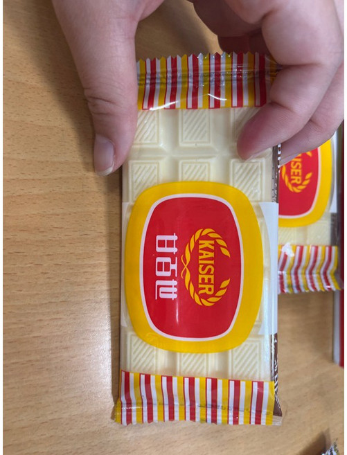 甘百世 巧克力, 1個, 白色巧克力