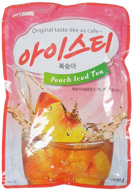 희창 복숭아 아이스티, 900g, 1개입, 12개