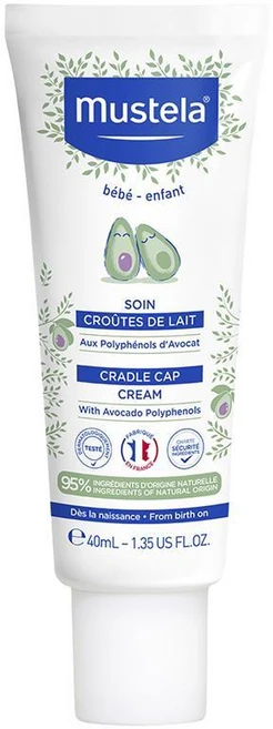 호주 무스텔라 Mustela Cradle Cap Cream 크래들캡 유아 두피 크림, 4개, 40ml - 쿠팡