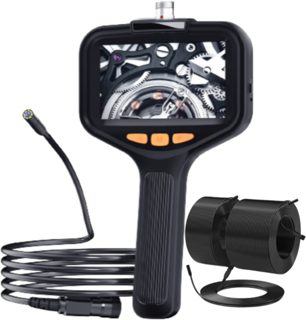 비즈믹 고화질 풀HD 내시경 카메라 배관 정비 산업용 하수구 싱크대 막힘, 초고화질 20m, 1개