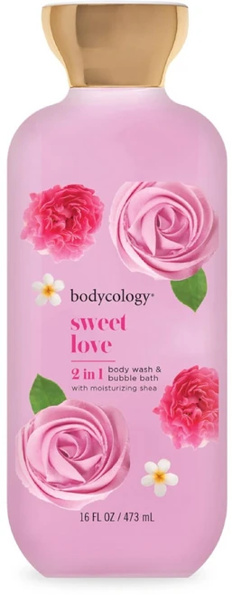 바디콜로지 스위트 러브 2in1 향수 포밍 바디 워시 473ml X 2개 - 쿠팡