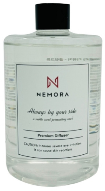 네모라 클린코튼 고급 향수 500ml 대용량 리필 디퓨져 / 스틱별매, 1개