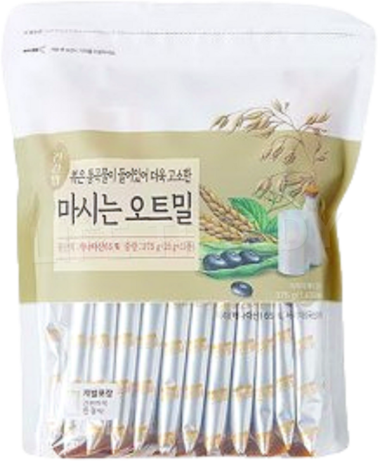 두보식품 통곡물 고소한 마시는 오트밀, 1개, 375g