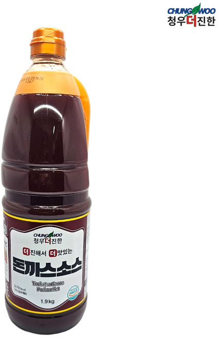 청우 더진한 돈까스 소스, 6개, 1.9kg