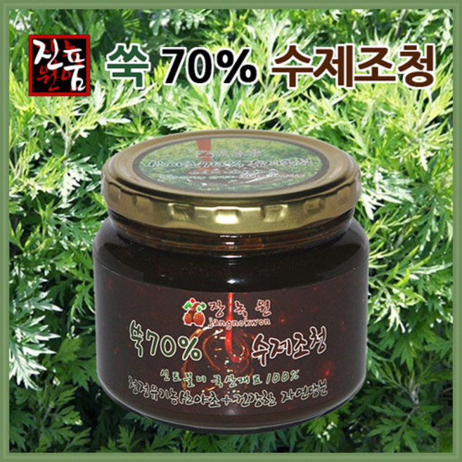 장녹원 쑥조청(쑥즙70%) 500g, 1개