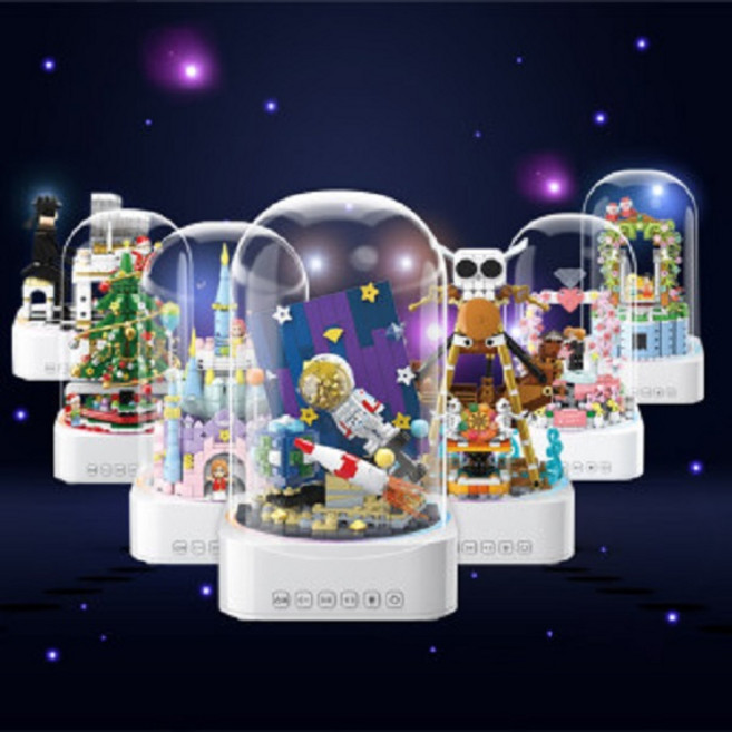 뮤직박스 오르골 8종 DIY 블록 초등학생 생일 선물, 피아노