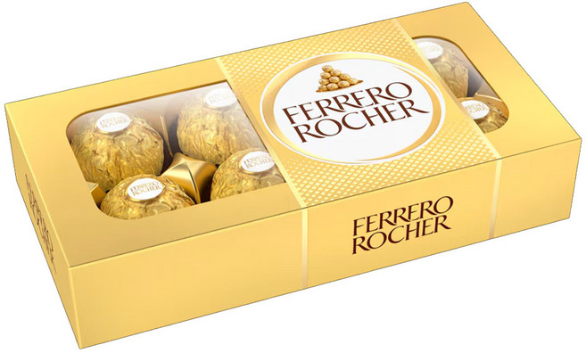 페레로로쉐 T8 사각초콜릿 8p, 100g, 6개