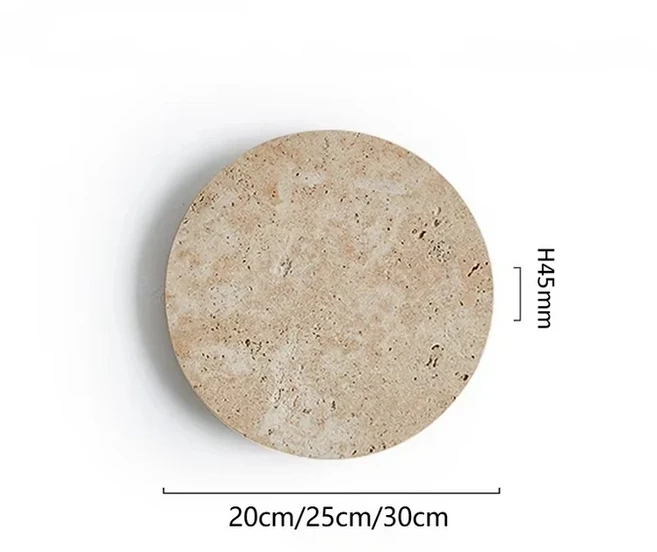 Luma Wabi-Sabi 노란색 석회화 벽 조명 침실 머리맡 통로 계단 홈 Deocr에 대한 천연 석재 LED Sconce, 01 D-115, 02 Warm Light 3000K