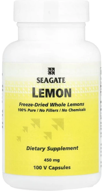 씨게이트 레몬 450 mg 100 베지 캡슐, SGW00069, 1개 - 쿠팡