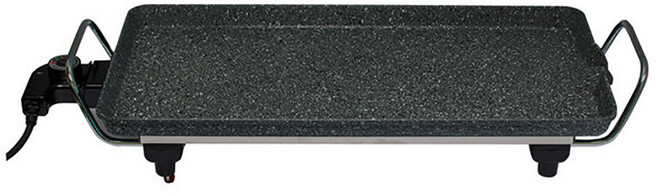 국산 연기안나는 와이드 가정용 캠핑용 돌판 대형 멀티 전기 그릴 팬, 전기그릴