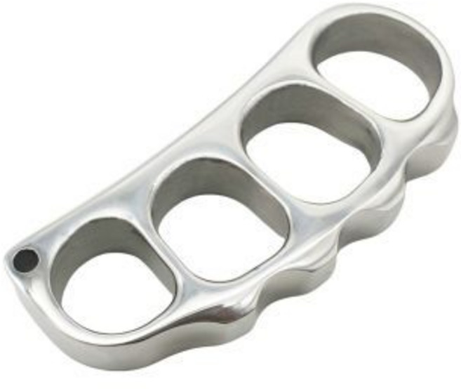 防身指虎破窗器 不銹鋼四指指扣 戶外防身, 1個, 防身指虎破窗器 不銹鋼四指豌豆莢指虎指扣戶外防身防狼