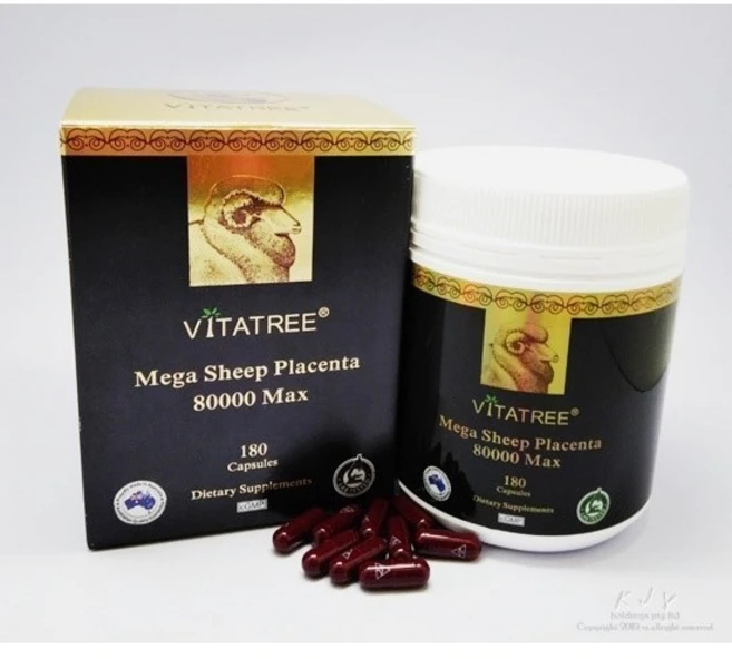 호주 비타트리 메가 양태반 80000mg MAX 180정, 1개 - 쿠팡