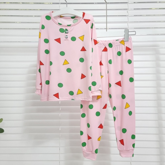 어린이 잠옷세트 사방스판 피치긴팔 홈웨어 유아동 키즈 주니어 초등생 파자마세트