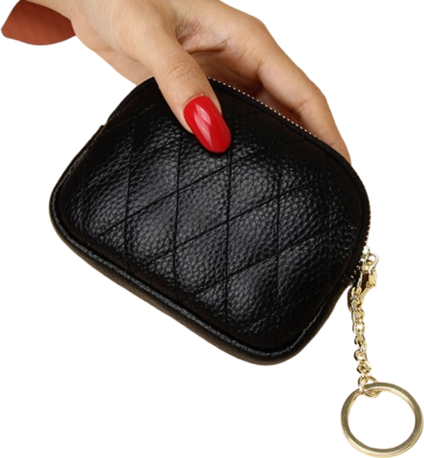 디씨즈잇 소가죽 동전지갑 지퍼형