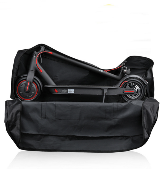 셀렉트템 전동킥보드 휴대용 보관가방 케이스 캐리어가방, 블랙, 1개