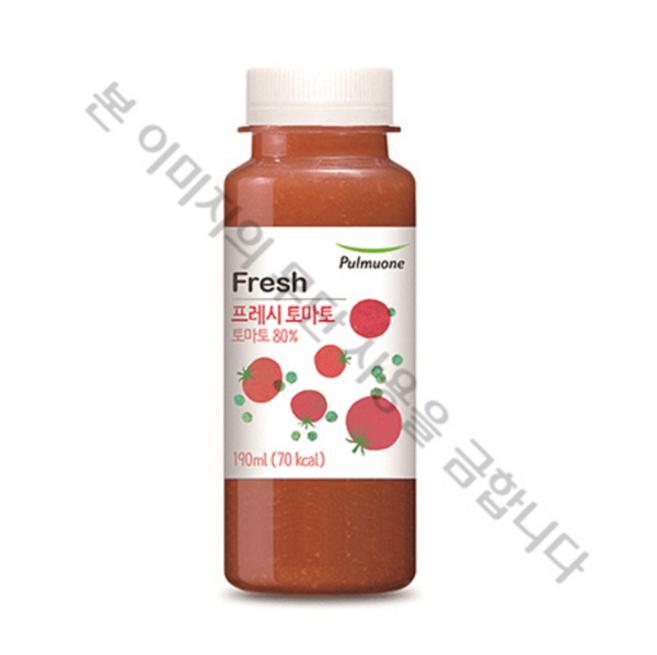 풀무원녹즙 프레시 스무디(토마토 190ml) 190g 30개입 BOX, 190ml, 30입