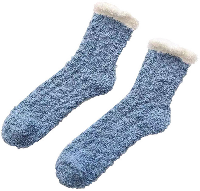 무압박 임산부 수족냉증 파스텔 여성 코지모리 수면양말 5켤레