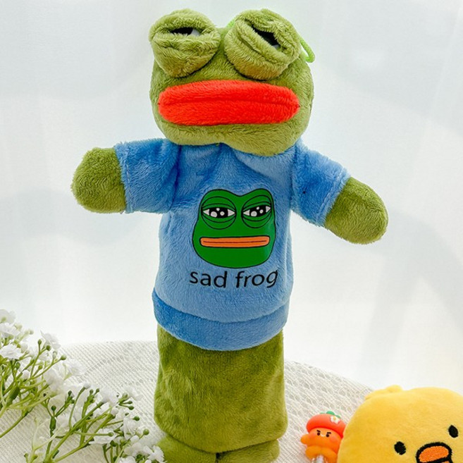 귀여운 슬픈개구리 페페필통 파우치, 페페필통25cm, 1개