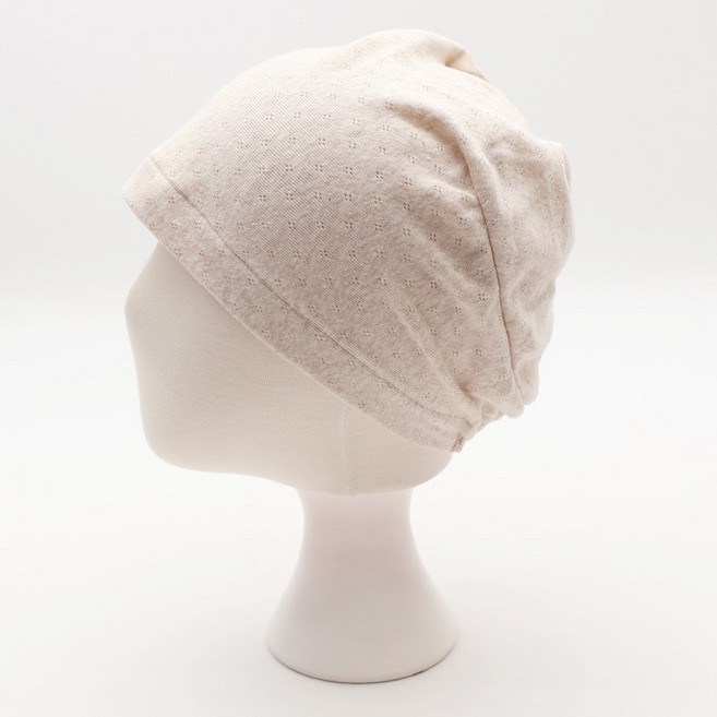 에스랑 보나 순면 항암비니 항암모자 중년 여성 실내 사계절 얇은 암환자 수면 비니 모자