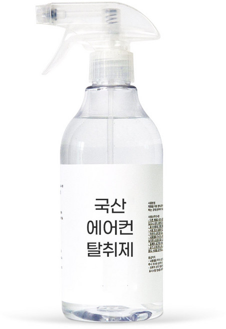 [국산] 클리비 무향 에어컨 탈취제 차량 곰팡이 냄새 제거제 자동차 에어컨 살균 냄새제거, 1개, 500ml