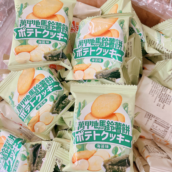 萬甲地馬鈴薯餅 海苔味, 3kg, 1個